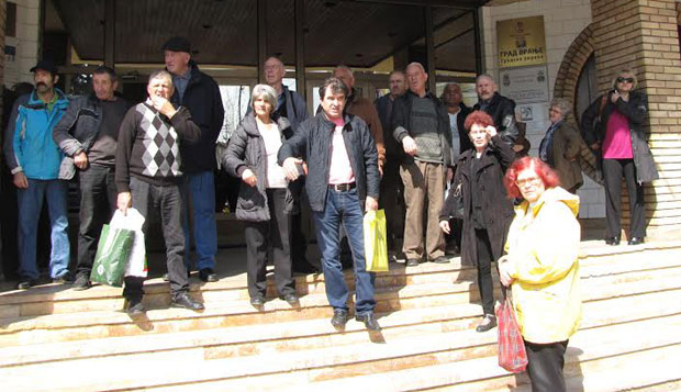 Протест бивших радника Коштане: Траже старе зараде